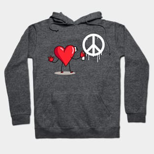 Peace Graffiti Hoodie